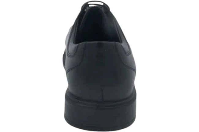 Benelaccio Boys' Leather Bicycle Toe Lace-Up Dress Shoes - Black - view 6